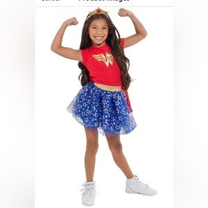 DC Comics Justice League Wonder Woman Girls Costume